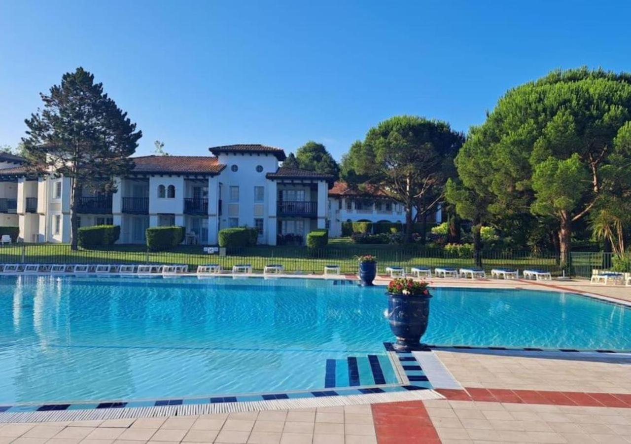 شقة Atlantic Selection - Domaine De Bordaberry - Terrasse & Superbe Piscine يورونْيِ المظهر الخارجي الصورة